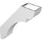 Ekena Millwork 3 1/2-in. W x 14-in. D x 18-in. H Olympic Architectural Grade PVC Knee Brace BRCP035X14X18OLY - alternate 2